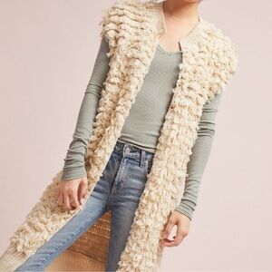 Anthropologie | Small | Beige | Long Knit